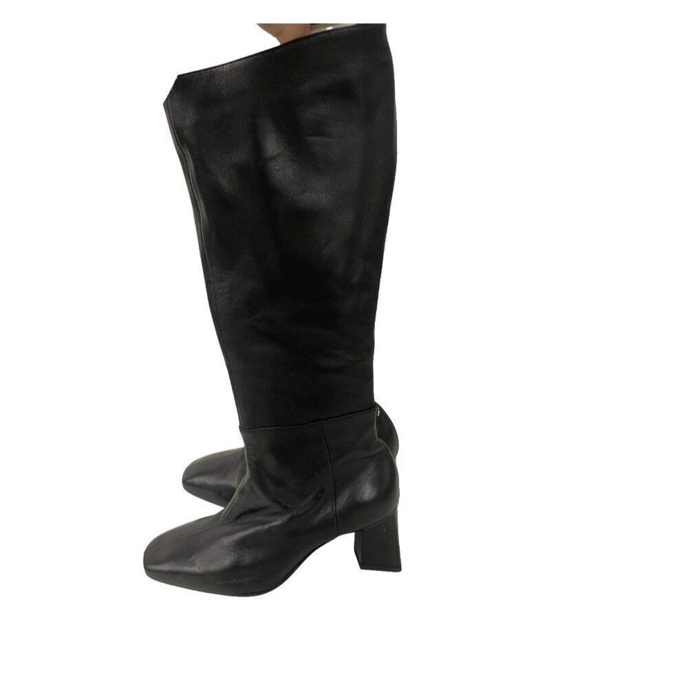 Ayelet by Naot Womens Leather Knee-High Boots 36.5 US 5.5 6 Black comfort NWOB